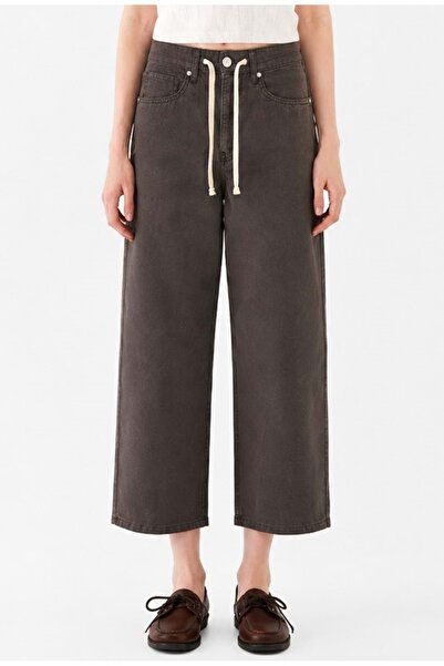 Mavi M1011274 Woven Trousers Loose Fit Straight Leg Jeans Women's Jeans Pants...