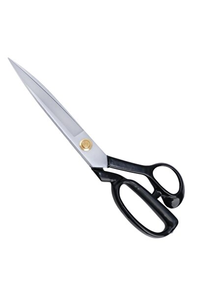 FDMSTAR Fs-1104L Foarfece de croitorie neagra stanga - 12 inchi (30 cm) cu maner