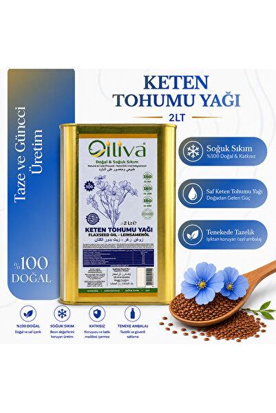 OILIVA GIDA SAN. VE DIŞ TİC. LTD. ŞTİ. %100 Doğal Saf Soğuk Sıkım Keten Tohum...