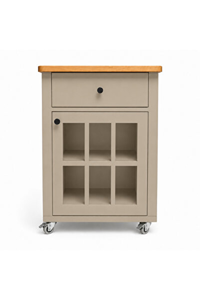 Dipole Furniture MOVİN MAT LAKE SÜTLÜ KAHVE (RAL-1019) SERVANT MOBİLYASI