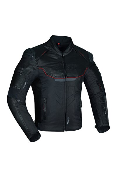 ebakbak Motorcycle Jacket 4 Seasons Maxdura and Leather Fabric Falcon Leather...