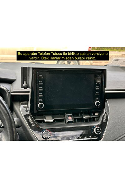 Opia Kristal Toyota Corolla 2019-2022 ekran üstü telefon tutucu aparatı