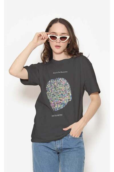 buzagi tasarım ürünleri Echo & the Bunnymen Regular Fit Black Unisex T-Shirt