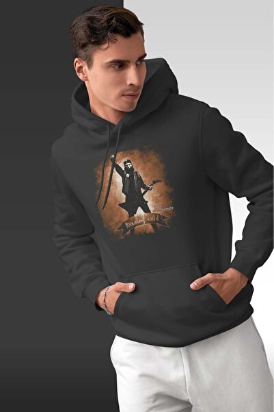 buzagi tasarım ürünleri Running Wild Oversize Hooded Unisex Sweatshirt