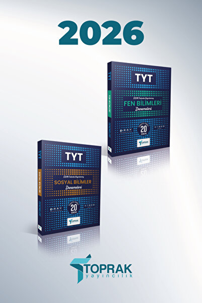 Toprak Yayıncılık TYT FEN BİLİMLERİ VE SOSYAL BİLİMLER DENEME SETİ