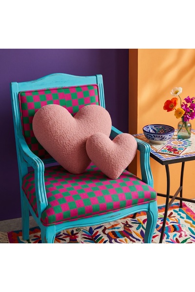 sevaradekor Teddy Heart Perna Pluș Heart Perna Heart Perna Copii Perna Dimens...