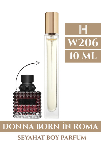 homeartplus W206- Edp 10 ml ( DONNA BORN IN ROMA ) Çiçeksi Kadın Parfüm