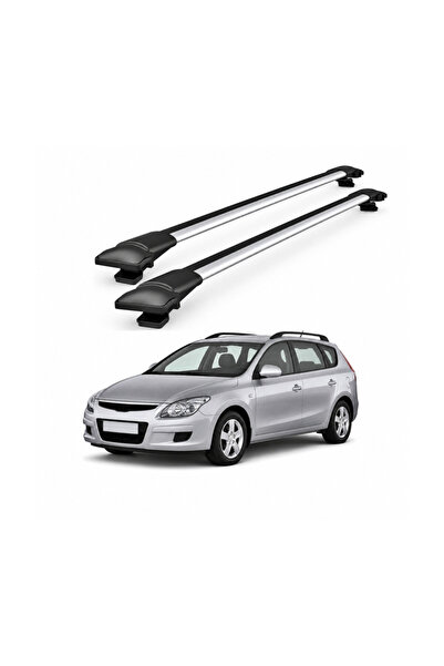 ART Bare portbagaj transversale auto aluminiu compatibile Hyundai i30 CW (Fd)...