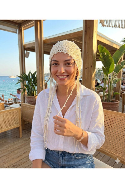 OTTO STORE Saçaklı File Bere