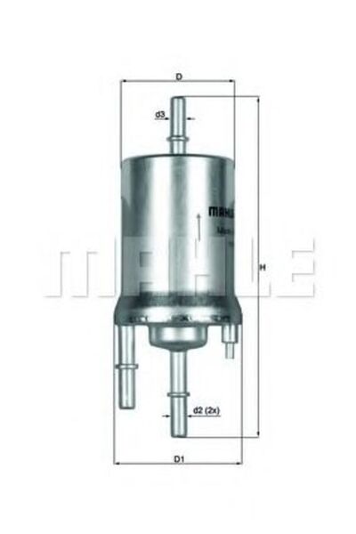 Mahle Original Filtru de combustibil KL 156/1