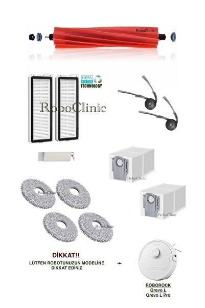 Roboclinic Roborock Qrevo L / QRevo L Pro Aspirator robot compatibil cu sac d...