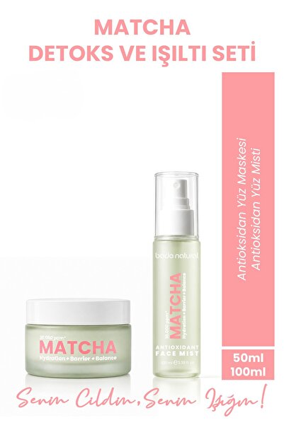 Bade Natural Matcha Detoks ve Işıltı Seti