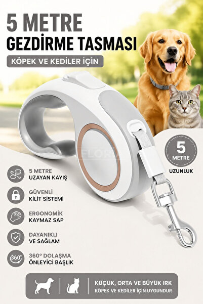 Floria Automatic Dog and Cat Walking Harness Ergonomic Locking Strap