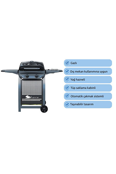 Aygaz X150 Klasik Barbekü - Gri