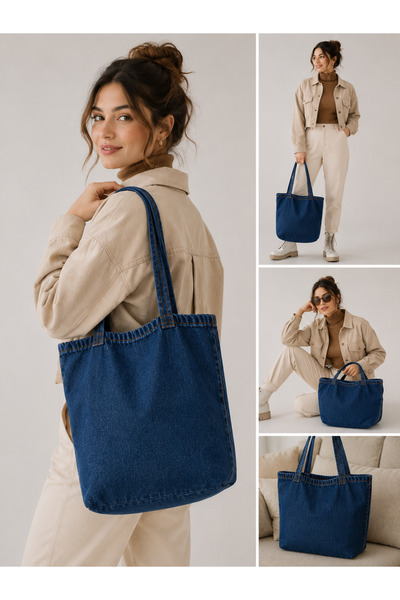 Noxter Denim Casual Shoulder Bag