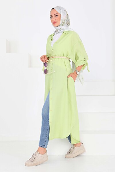 TOFİSA Düğmeli Elbise - 27547