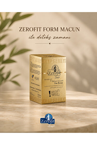 Zerofit Sandaloz & Bitki Ekstratlı Form Macunu 450 gram