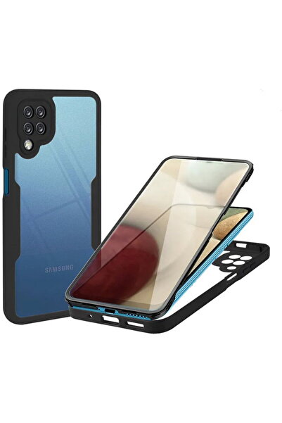 Techsuit Θήκη για Samsung Galaxy A12 + Προστατευτική Μεμβράνη - Σειρά ColorVe...