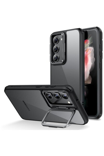 ESR Husă pentru iPhone 16e - Suport Clasic - Negru Transparent