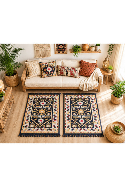 OEM 1+1 Covoare țesute, față-verso, dimensiune 60x90 cm