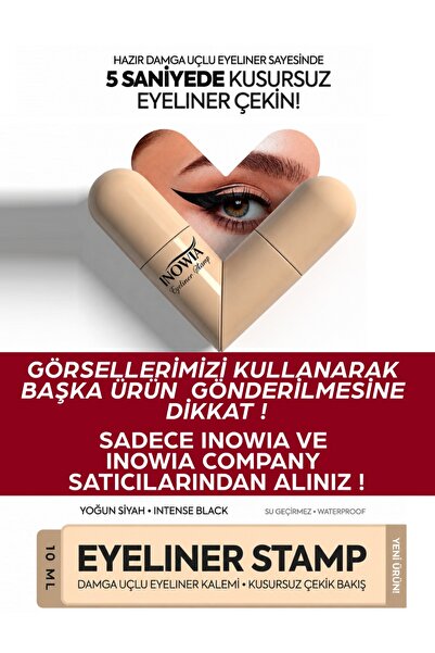 İnowia YUZA-Eyeliner Stamp-Çift Taraflı Suya dayanıklı