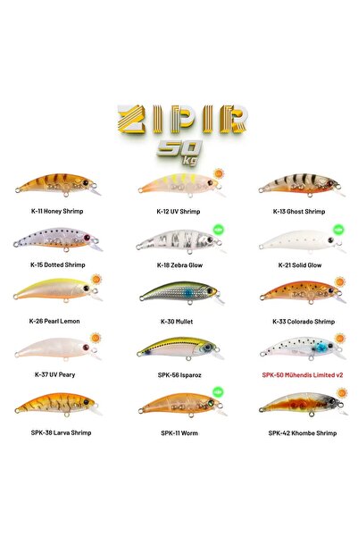Hanfish Zıpır KG 50mm 4,5gr LRF Maket Balık Yem