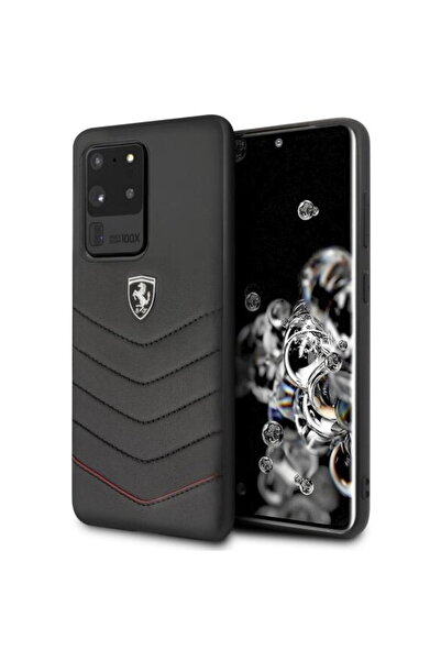 Ferrari Σκληρή θήκη FEHQUHCS69BK S20 Ultra G988 μαύρο/μαύρο Heritage