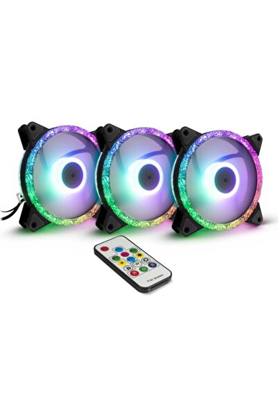 Inter-Tech Set de ventilatoare Argus RS-07 RGB 3x 120x120x25 - 88885537