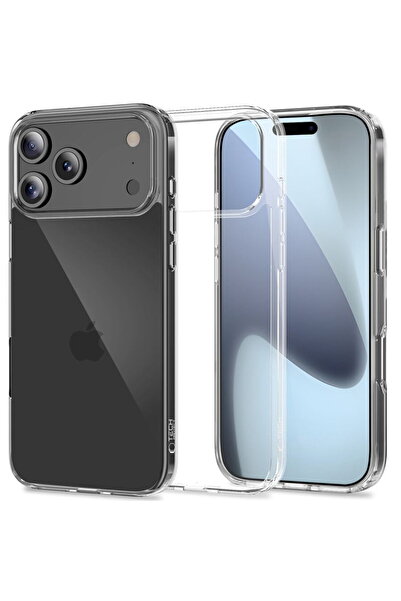 Tech-Protect FlexAir Υβριδική Θήκη για iPhone 17 Pro, Διαφανής πλάτη, υβριδικ...