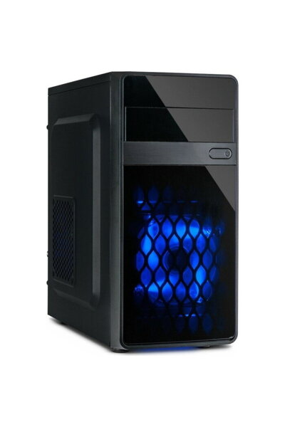 Inter-Tech MA-01 Mini Tower fara sursa mATX negru