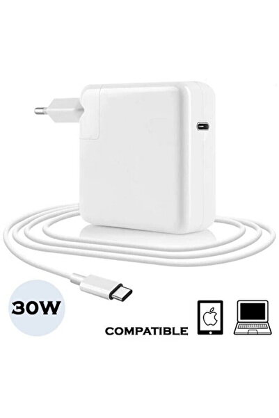 Lamtech Type-C 3.1, 30W, 15V, 2A, Cablu 2m, Alb