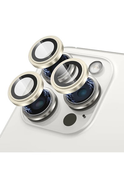 Lito Folie pentru iPhone 17 Air - S+ Protector de sticlă pentru cameră - Auri...