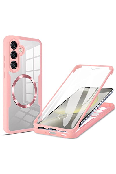 Techsuit Husa pentru Samsung Galaxy S25 Plus + Folie - ColorVerse 360 MagSafe...