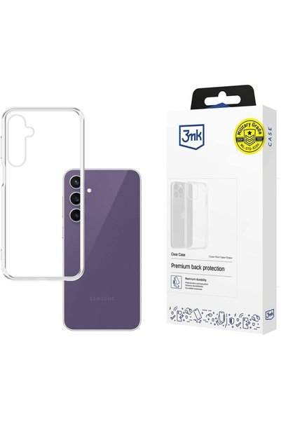 3MK Samsung Galaxy S24 FE - Husă transparentă - Transparentă