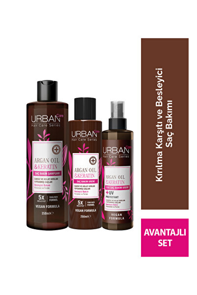 Urban Care Argan Oil & Keratin Kolay Kırılan Yıpranmış Saçlara Özel Saç Bakım...