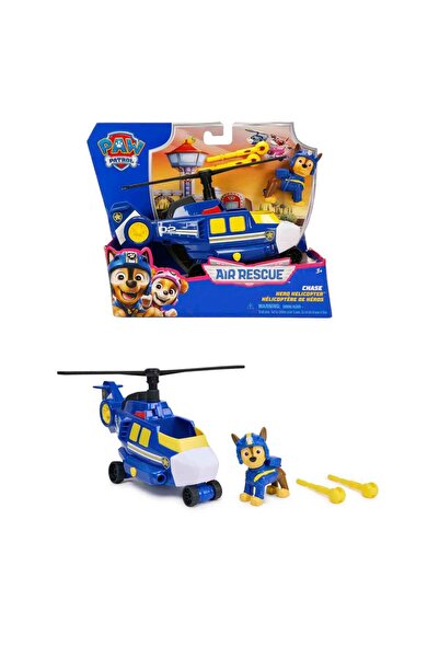 PAW PATROL Air Rescue Figür ve Kurtarma Aracı - Chase
