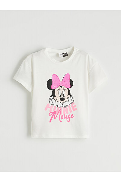 LC Waikiki Vizyon New Season Girls' Printed T-Shirt