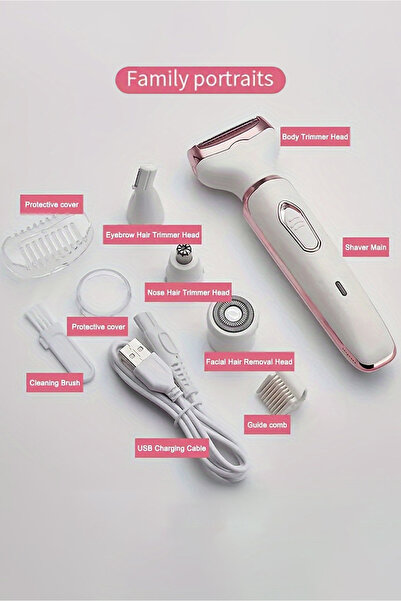Generic Electric Razor - Shaver - Trimmer for Women: 2 in 1 Painless Body Raz...
