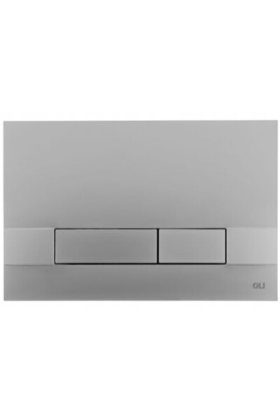 OEM Buton rezervor, OLI, Compatibil cu KOŁO SLIM, SLIM 2, Crom mat, 23x15cm, ...