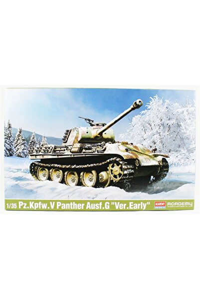 Academy 13529 1/35 Pz.Kpfw.V Panther Ausf.G (Ver.Early) Tank, Plastic Model Kit