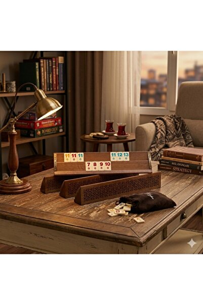 Helena Wood Art Ahşap Vıp Düz Okey Constantıa