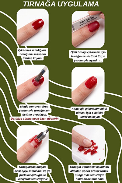Nail Master Hızlı Kalıcı Oje Çıkarıcı (sökücü) Magic Remover 15ml