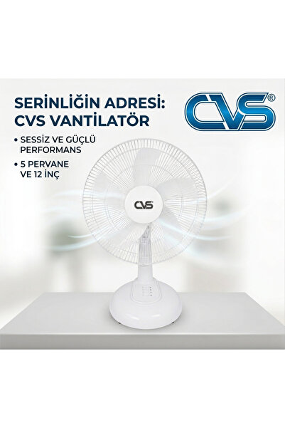 CVS DN91059 12''INC MASAÜSTÜ VANTİLATÖR