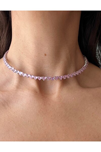 Lisse.co Özel Koleksiyon Kalp Taş Choker