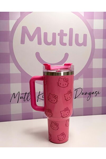 Hello Kitty 1200 ML ÇELİK MATARA