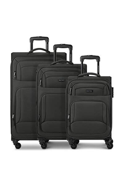 Smartbox Edition 04 4 Rollen Kofferset 3-teilig mit Dehnfalte