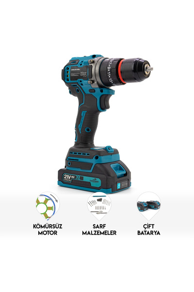 Dawreek 10MM BLUE1 KÖMÜRSÜZ VİDALAMA