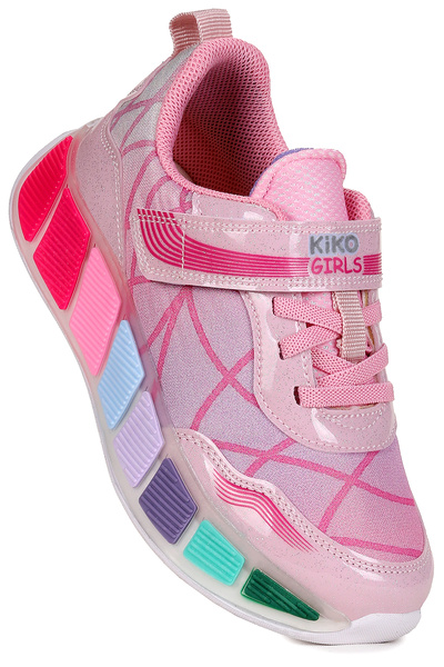 Kiko Kids Pantofi sport pentru fete Larry Velcro