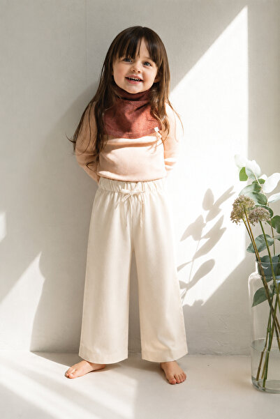 Cigit Flanel Pantolon 1-7 Yaş Naturel
