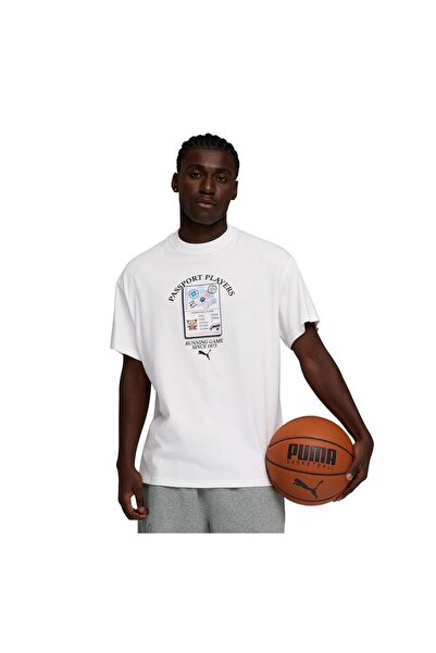 Puma 635060-01 Tricou pentru bărbați Atw Dylan Tee Iiiu, alb